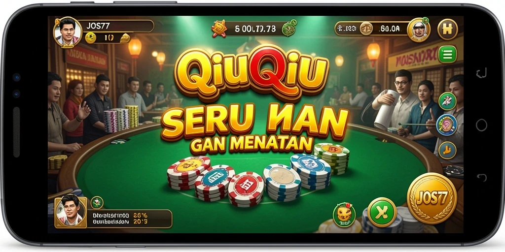 Screenshot JOS77 menampilkan gameplay QiuQiu yang seru.