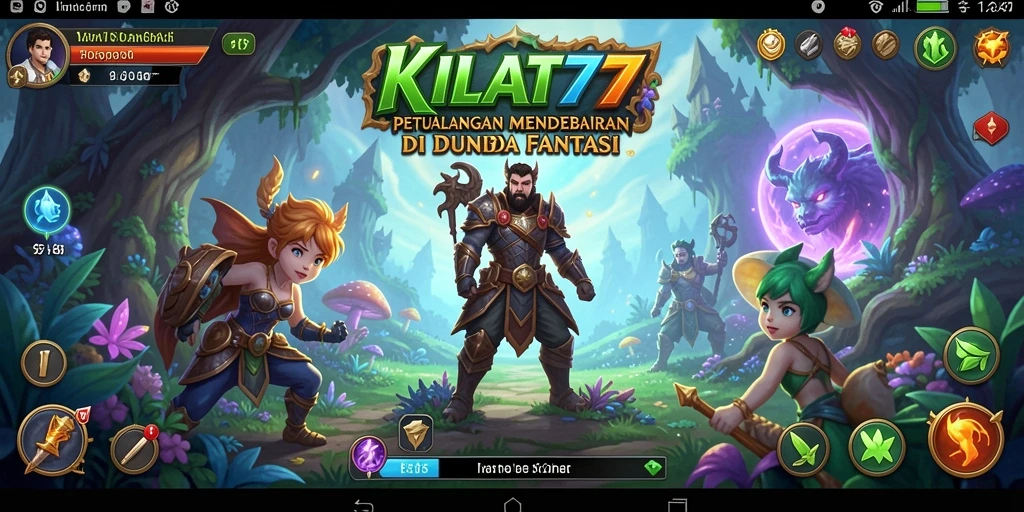 Gameplay seru KILAT77 di dunia fantasi yang menantang.