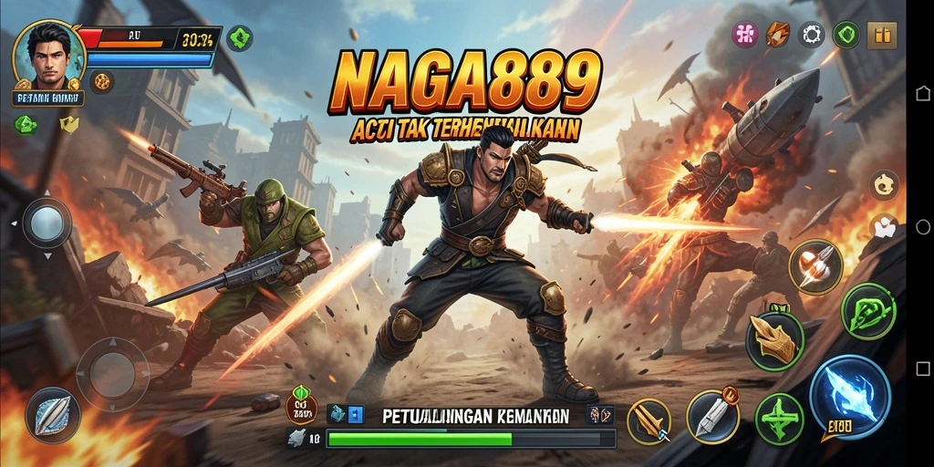 Tampilan action intens dari gameplay NAGA889 yang memikat.