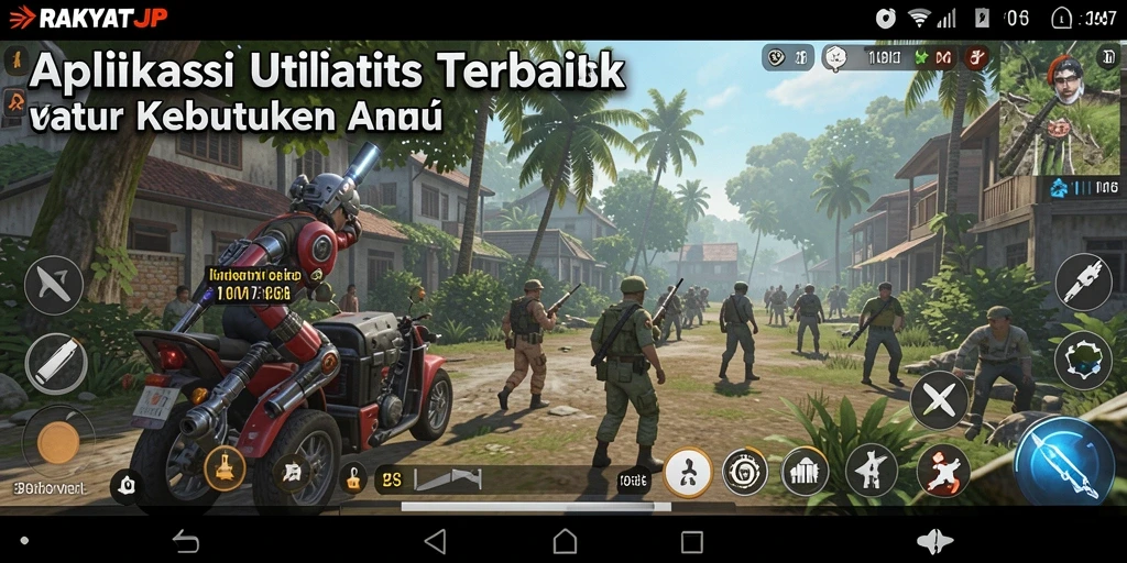 Tampilan antarmuka RAKYATJP yang intuitif dan modern.